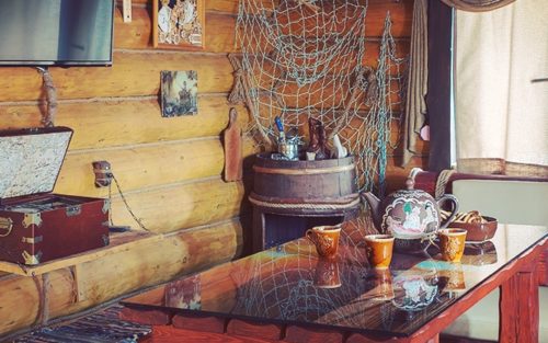 Домик рыбака - Баня на Днепре