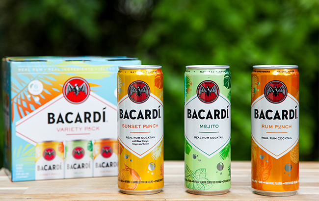 Bacardi представляет новые консервированные коктейли
