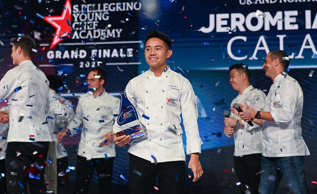 Джером Янмарк Калаяг получил премию S.Pellegrino Young Chef Academy Award 2019-21