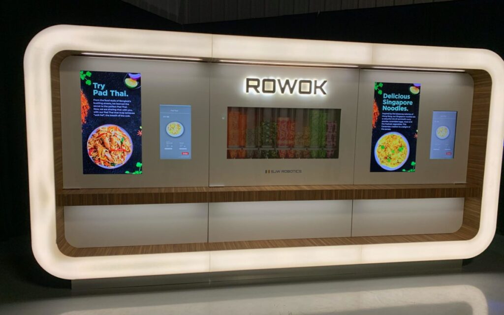 RoWok - роботизированный киоск-ресторан Wok