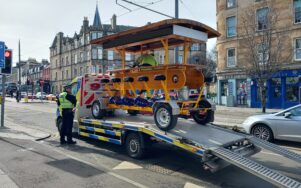 Поліцейські у Шотландії вилучили пивний велосипед