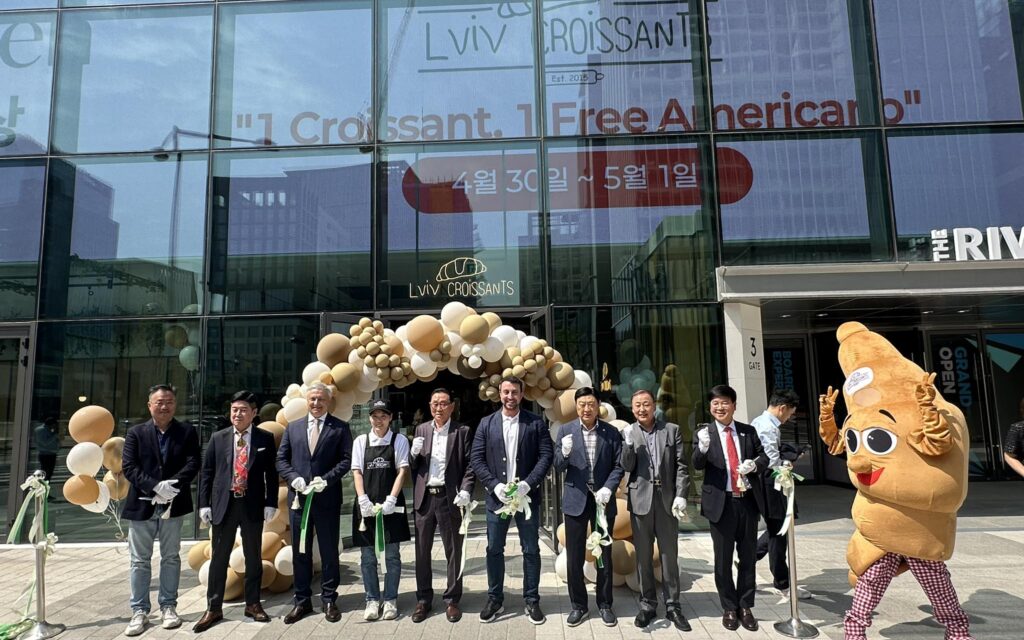 Новий заклад Lviv Croissants відкрився у Кореї