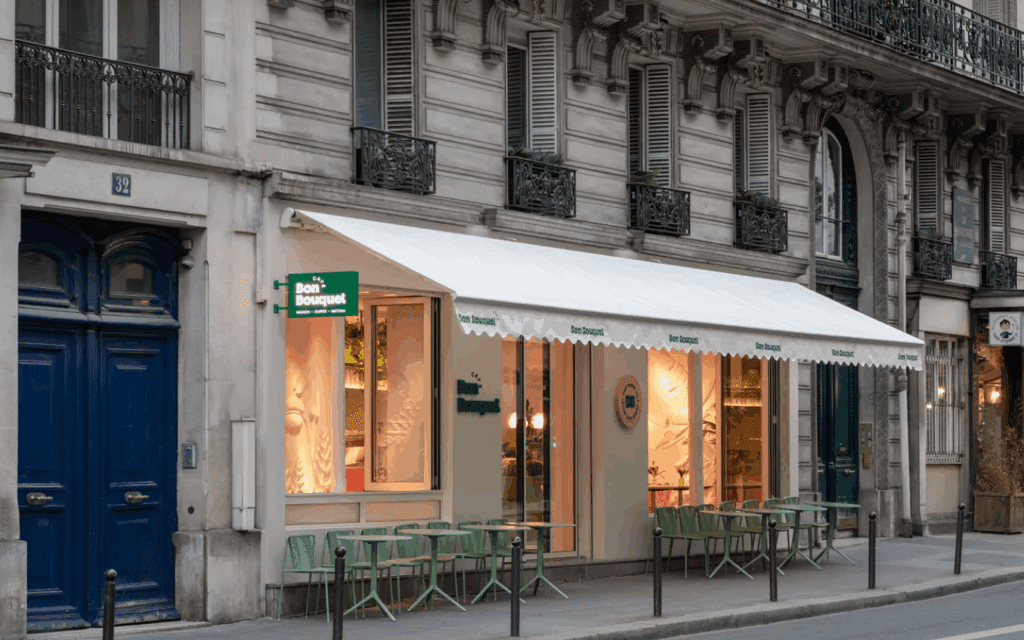 Український дизайн у серці Парижа: кафе Bon Bouquet