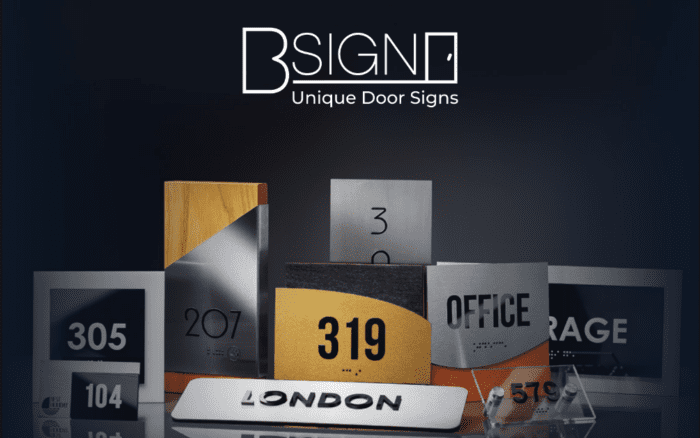 Bsign - інтер'єрні таблички