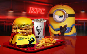 KFC представив бананове меню та фігурки до прем’єри «Посіпак і монстряків»